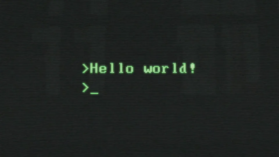 Vídeo de fondo abstracto que representa software y datos